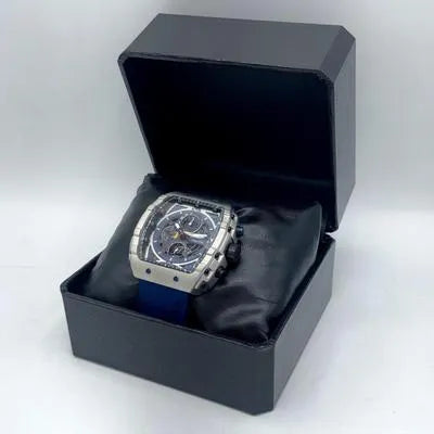 Ferrucci Function Chronograph Watch Blue Strap Quartz