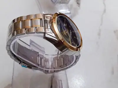 Men's Modern Stylish Look Watch With Date - Random Multicolor Dial - Art# M247 -RoxBj9008500Dt-S&G-0053