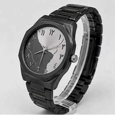 Black Aura Men's Imported Quality Watch Chain Strap