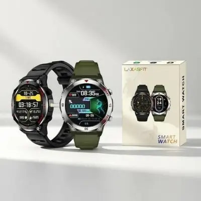 GT11 Round Dial Rugged Smart Watch with Bluetooth Calling