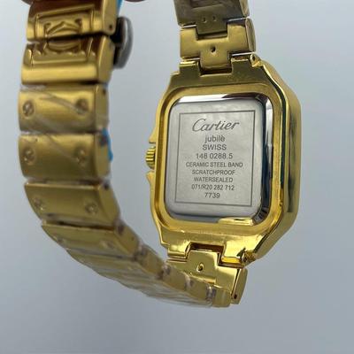 Men's Stainless Steel Watch with Roman Dial & Water Resistant Strap
