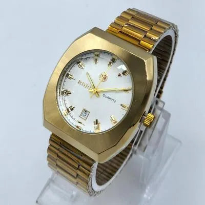 Premium Gold Stainless Steel Watch for Men